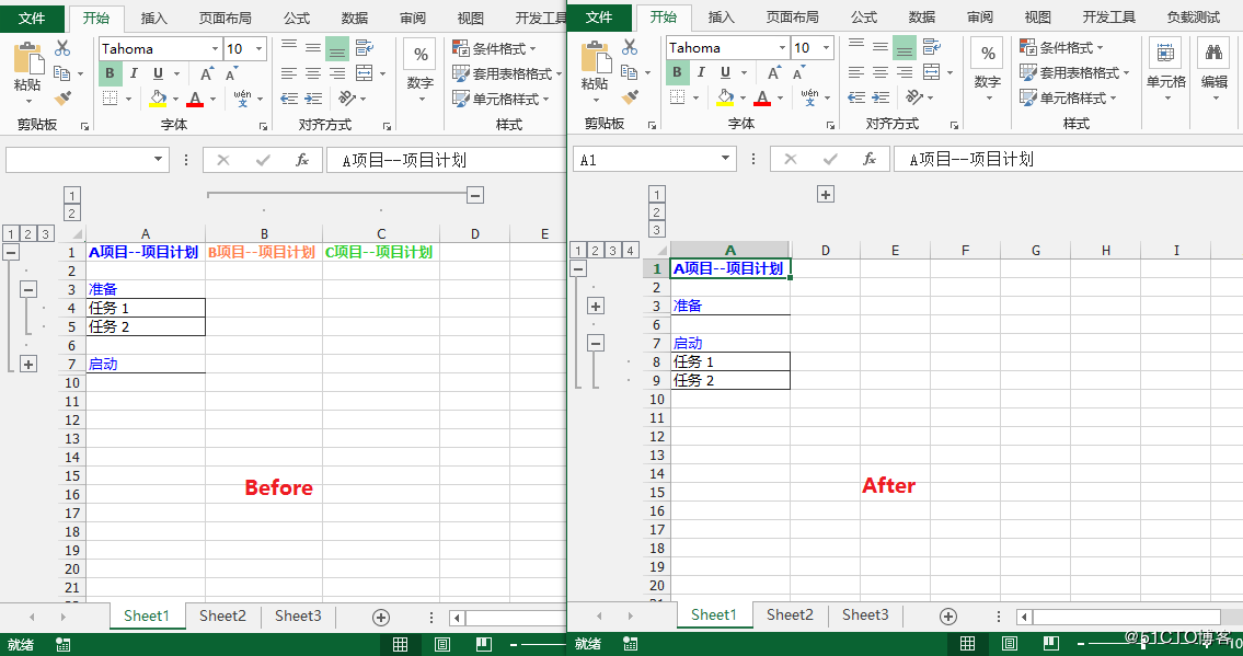 Java在Excel中創(chuàng)建多級(jí)分組、折疊或展開(kāi)分組的實(shí)現(xiàn)