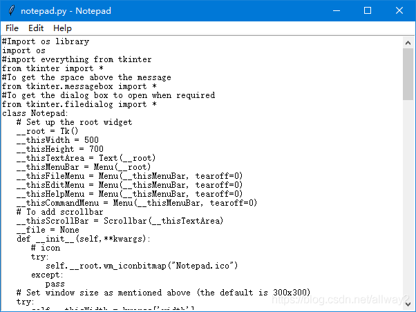 教你如何使用Python Tkinter庫(kù)制作記事本
