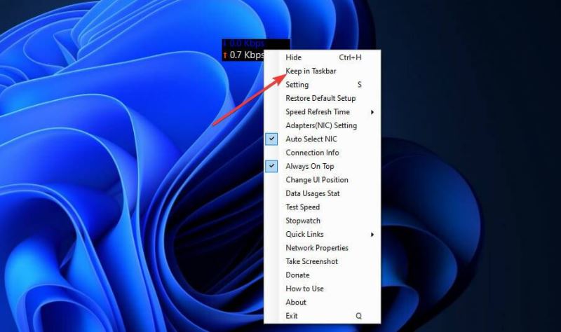 如何在Windows11中使用網(wǎng)絡(luò)速度監(jiān)視器？