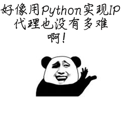 python爬蟲(chóng)實(shí)戰(zhàn)之制作屬于自己的一個(gè)IP代理模塊