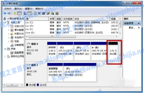 Win7系統怎么進行磁盤分區?