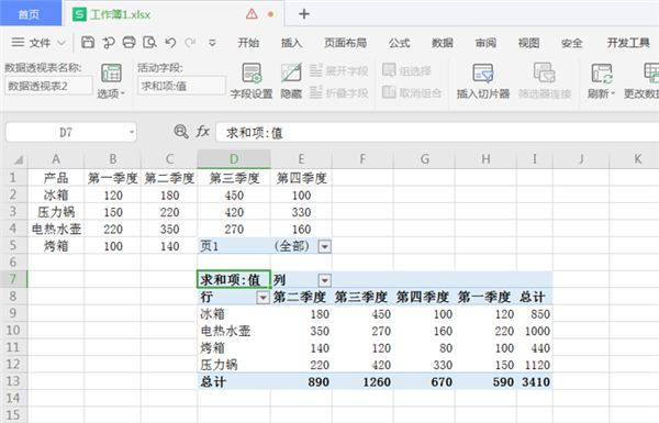 WPS Excel中將二維表轉(zhuǎn)換成一維表方法！