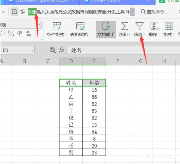 wps表格怎么篩選內(nèi)容？wps表格使用篩選器進(jìn)行篩選的方法！