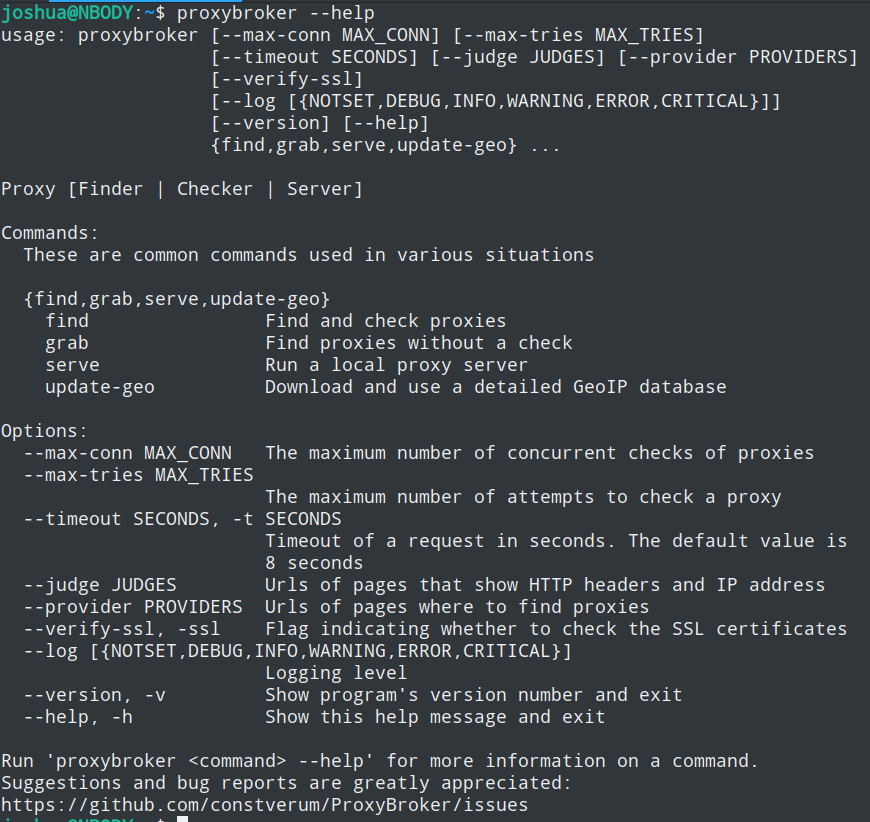 python利用proxybroker構(gòu)建爬蟲免費IP代理池的實現(xiàn)