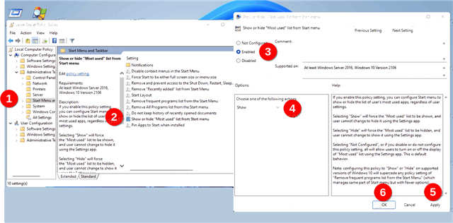如何在Windows11“開始”菜單中隱藏或顯示最常用的應(yīng)用程序？
