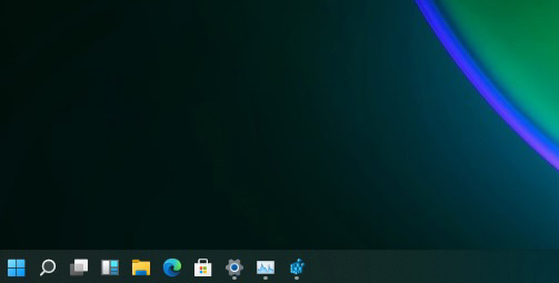Win11專業版怎么把任務欄調窄？Win11專業版把任務欄調窄方法介紹