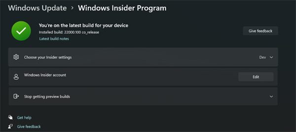 Win11怎么從Dev開發(fā)版切換到Beta渠道?Dev開發(fā)版切換到Beta渠道方法