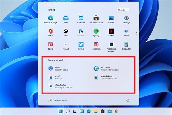 Win11怎么刪除開始菜單中的推薦文件？Win11怎么刪除開始菜單中文件？