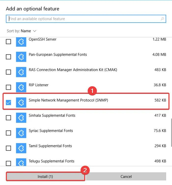 Win11怎么開啟SNMP服務？Win11如何開配置SNMP服務？