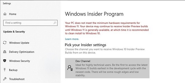 怎么接收Windows11推送？如何獲得Windows11推送？