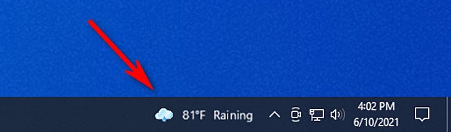 怎么恢復Windows10 21H1的任務欄天氣小部件？