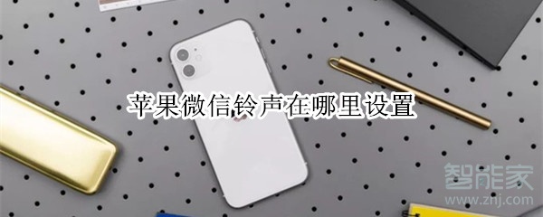 蘋(píng)果微信鈴聲在哪里設(shè)置