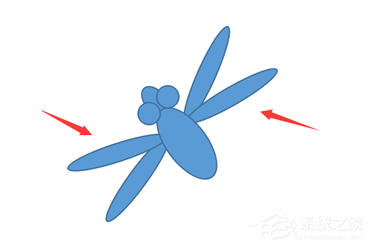 WPS怎么繪畫出胖胖蜻蜓?WPS繪畫出胖胖蜻蜓的方法