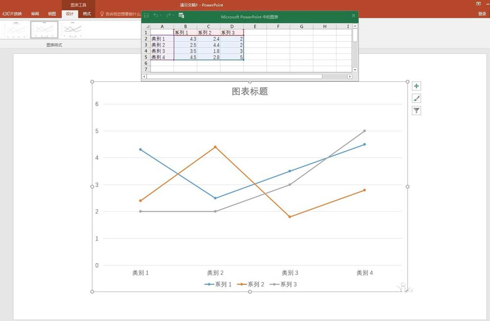 ppt折線圖表中的高低點(diǎn)連線怎么添加 PPT折線圖表中添加高低點(diǎn)連線的教程