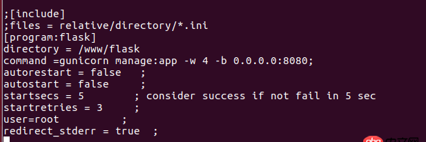 python - supervisor啟動程序報錯，ERROR (spawn error)，如何查看報錯具體信息