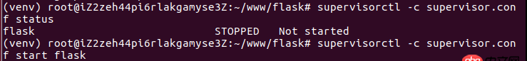 python - supervisor啟動程序報錯，ERROR (spawn error)，如何查看報錯具體信息