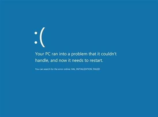 Win10專業版出現【你的電腦出現問題需要重新啟動】怎么辦？
