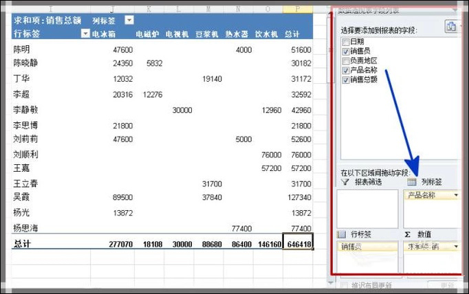 Excel如何制作動態(tài)數(shù)據(jù)透視表？