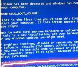 Win7開(kāi)機(jī)藍(lán)屏出現(xiàn)代碼“STOP:0X000000ED”的解決辦法