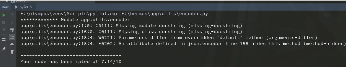 使用pycharm和pylint檢查python代碼規(guī)范操作