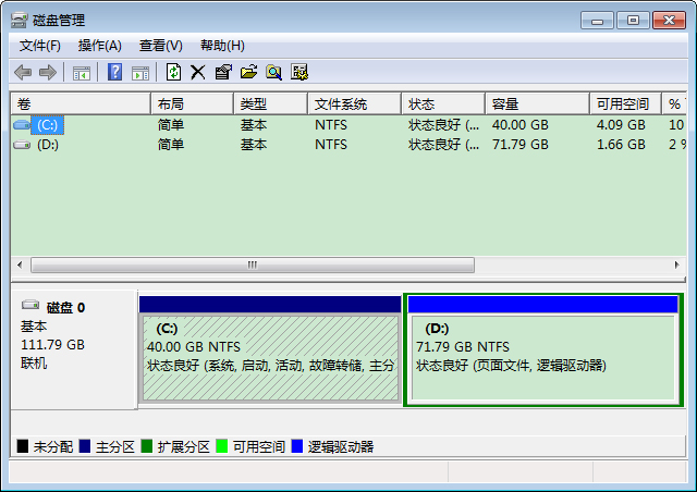 磁盤管理器怎么打開？Win7磁盤管理器快速打開方法簡述
