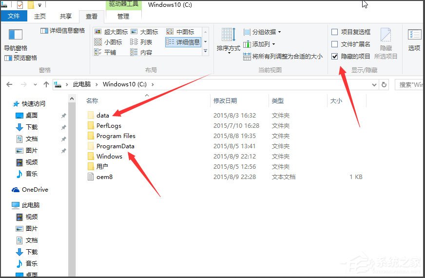 Win10如何顯示隱藏文件？Win10顯示隱藏文件的方法