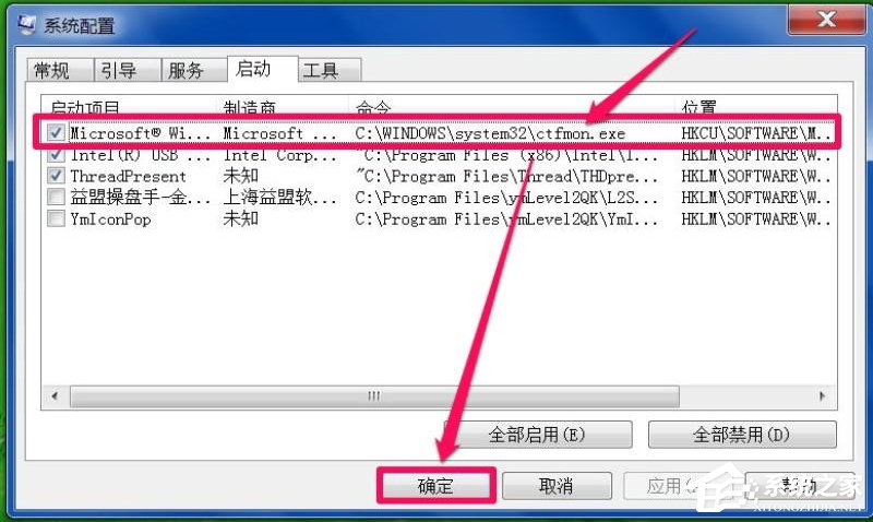 Win7系統(tǒng)每次開機用命令ctfmon才出現(xiàn)輸入法圖標怎么辦