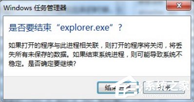 Win7系統(tǒng)U盤無法停止通用卷怎么辦？