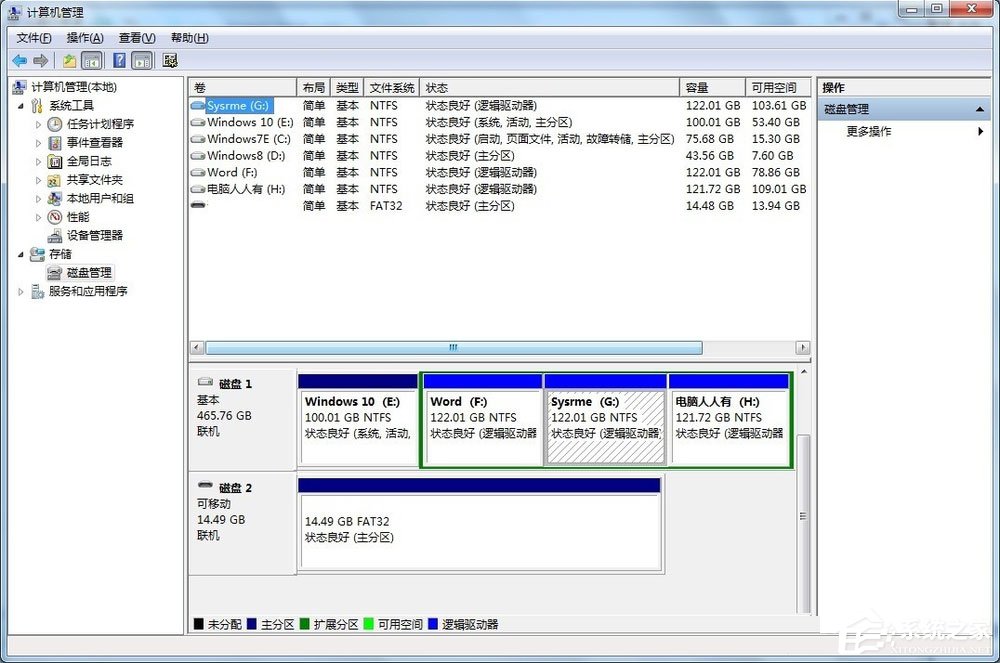 Win7不顯示移動(dòng)硬盤怎么辦？
