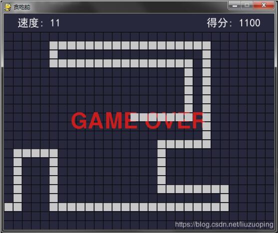 150行python代碼實現(xiàn)貪吃蛇游戲