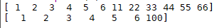 Python數(shù)組拼接np.concatenate實現(xiàn)過程