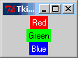 Python GUI編程學(xué)習(xí)筆記之tkinter界面布局顯示詳解