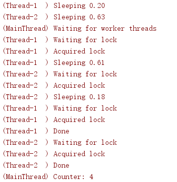 Python3標(biāo)準(zhǔn)庫之threading進(jìn)程中管理并發(fā)操作方法