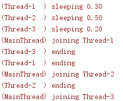 Python3標(biāo)準(zhǔn)庫之threading進(jìn)程中管理并發(fā)操作方法