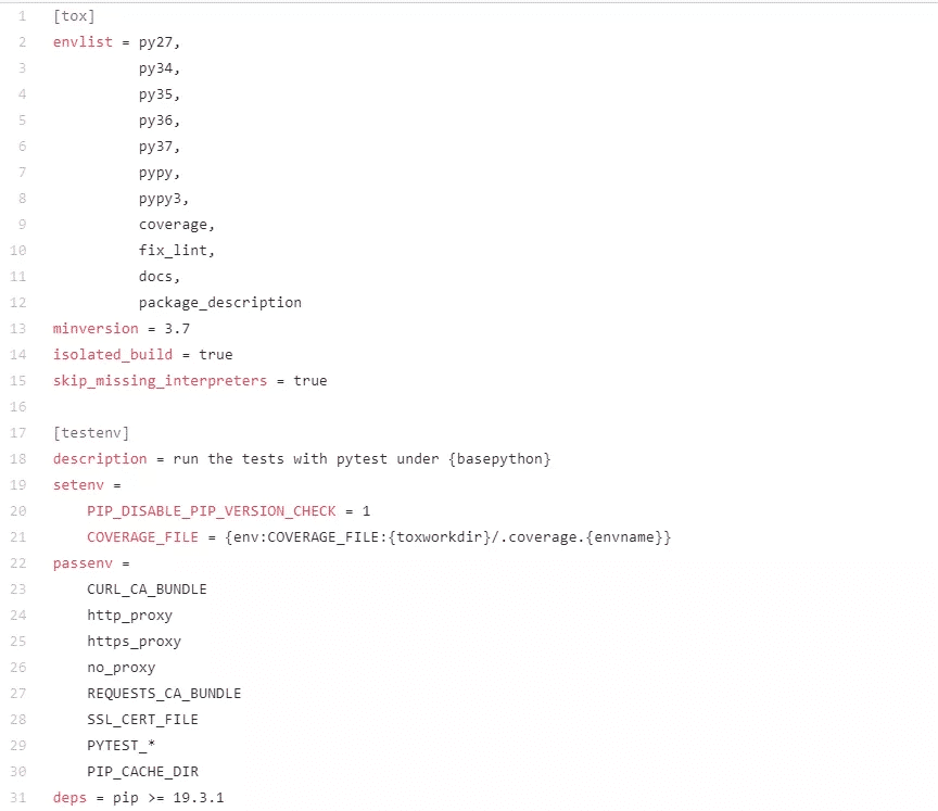 Python任務(wù)自動(dòng)化工具tox使用教程