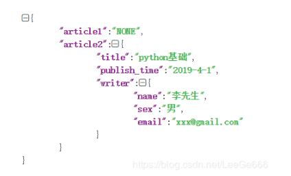 python之生成多層json結(jié)構(gòu)的實(shí)現(xiàn)