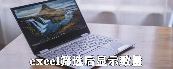 Excel怎么統計篩選后篩選的數據？統計篩選后篩選的數據方法分享