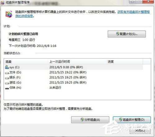 如何整理磁盤碎片讓W(xué)in7電腦運(yùn)行更快？