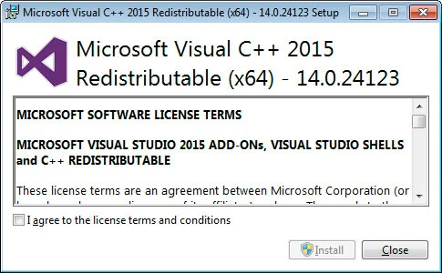 Win10電腦運(yùn)行程序缺少M(fèi)icrosoft Visual C++ 2015 Runtime怎么辦？