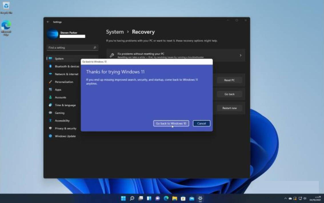 Win11怎么退回Win10 會清除數(shù)據(jù)嗎