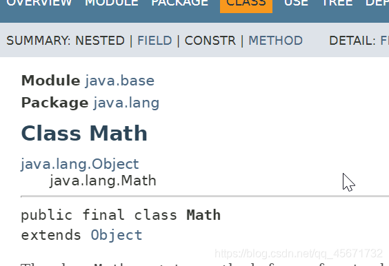 Java基礎(chǔ)之Math和Random類知識(shí)總結(jié)