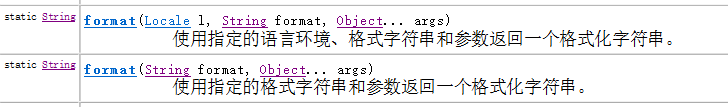 java字符串格式化(String類(lèi)format方法)
