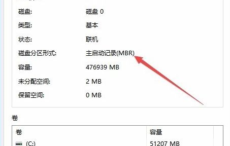 win10系統(tǒng)中查看硬盤分區(qū)格式具體操作流程