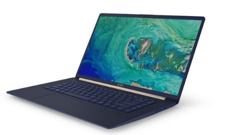 宏碁發(fā)布新款Swift5 Win10超極本 重量不足1Kg！