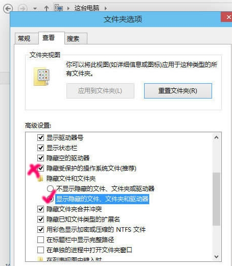 win10中將隱藏文件顯示出來(lái)具體操作流程