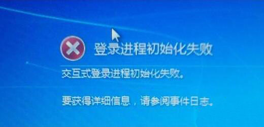 win7電腦中出現(xiàn)登陸進(jìn)程初始化失敗的詳細(xì)解決方法