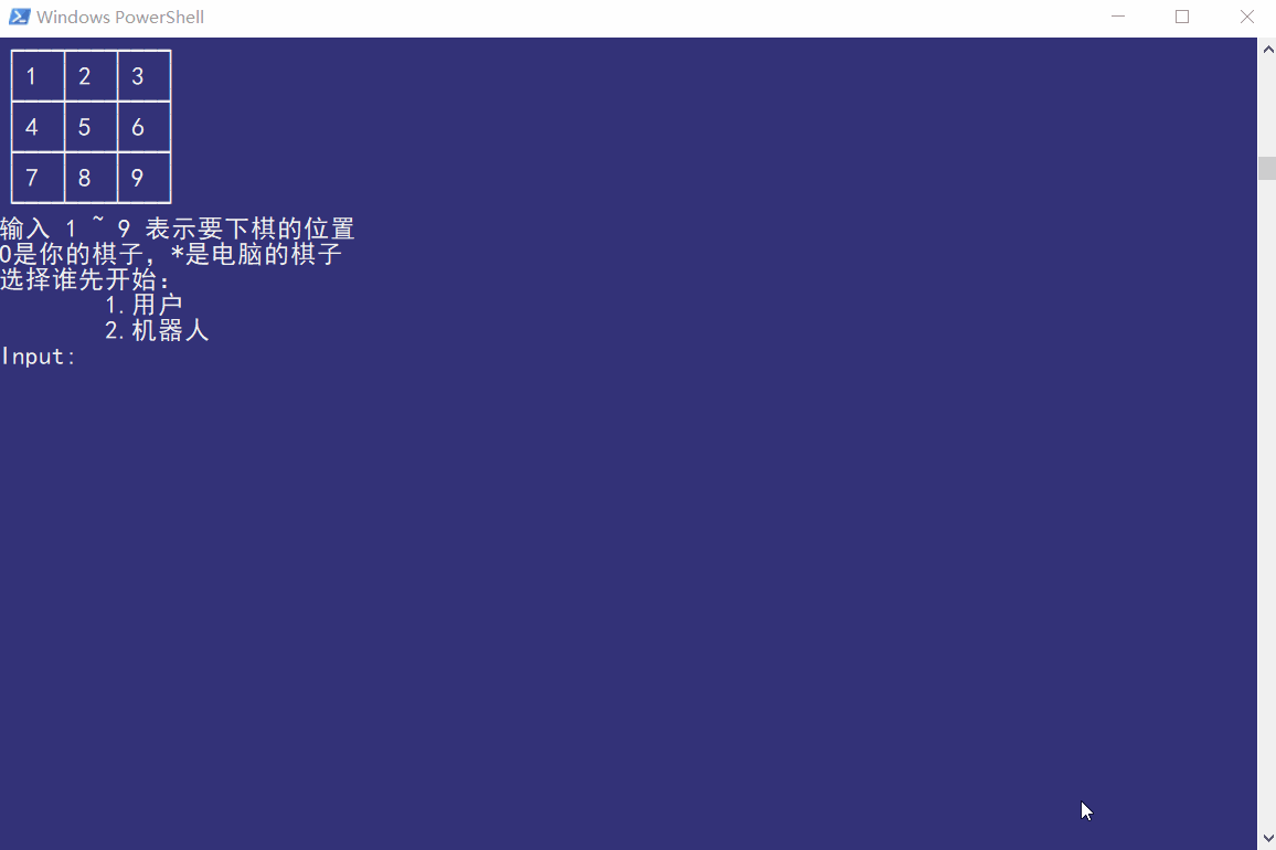 Java實(shí)現(xiàn)簡單井字棋小游戲代碼實(shí)例