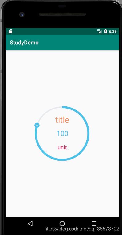 Android自定義View實現圓弧進度的效果