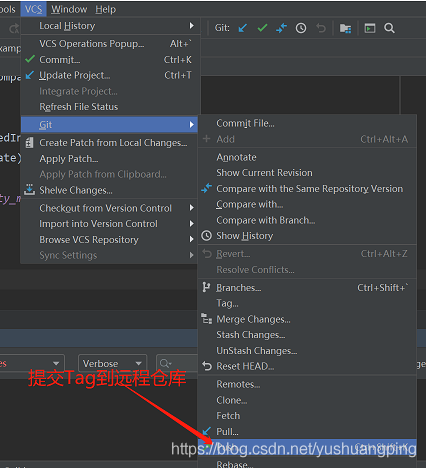 Android studio git創(chuàng)建與刪除標(biāo)簽（Tag）的教程詳解