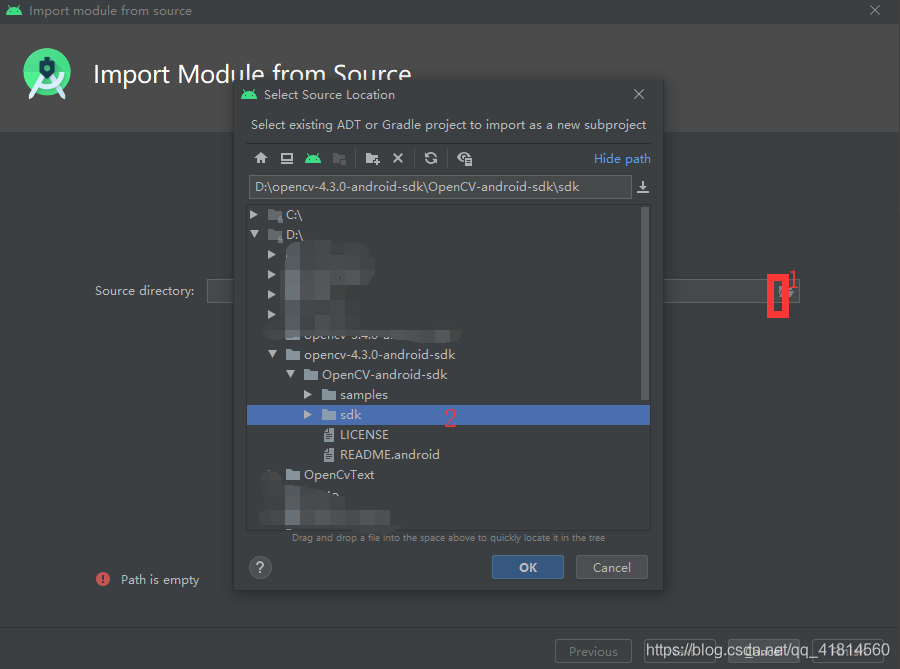 Android Studio4.0導(dǎo)入OpenCv4.3.0的方法步驟